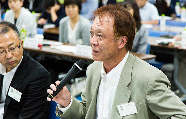 梅錦山川株式会社 松井員仁 醸造部部長