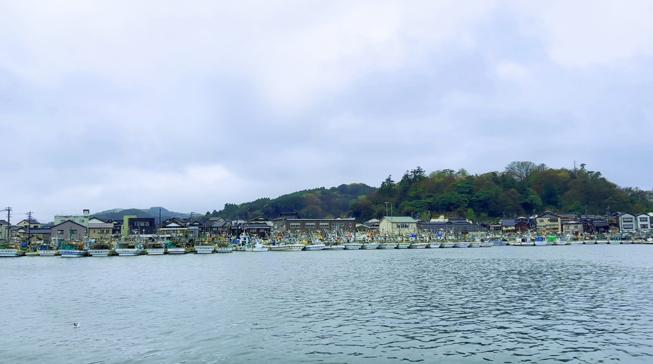 輪島港の風景