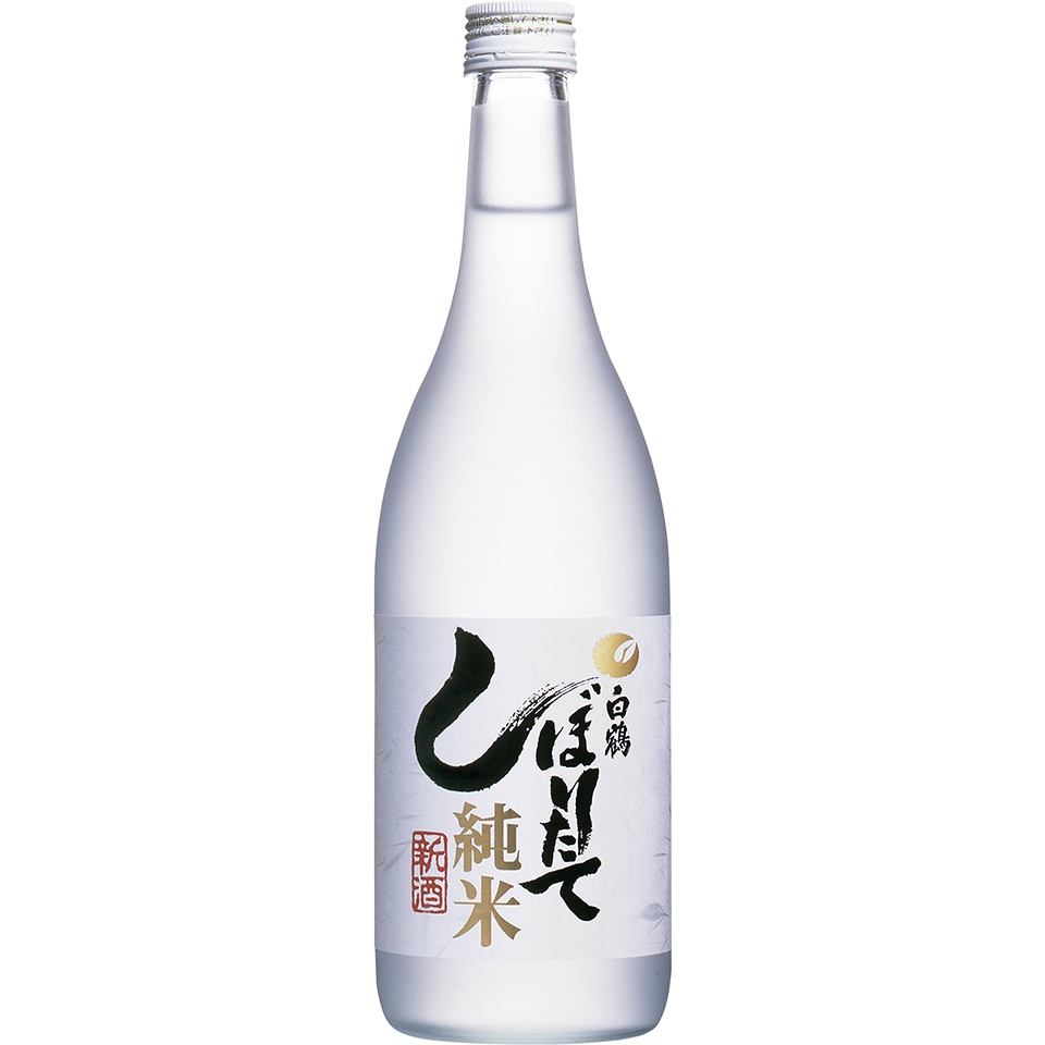 上撰 白鶴 しぼりたて純米 | その他の日本酒 | | 日本酒 | 商品ラインアップ | 白鶴酒造株式会社 上撰 白鶴 しぼりたて純米 | その他の日本酒 | | 日本酒 | 商品ラインアップ | 白鶴酒造株式会社