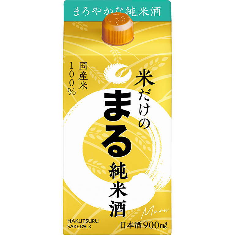 白鶴　サケパック　米だけのまる　純米酒