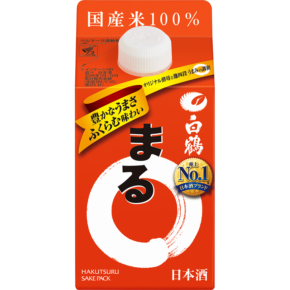 白鶴 サケパック まる | まる | | 日本酒 | 商品ラインアップ | 白鶴酒造株式会社