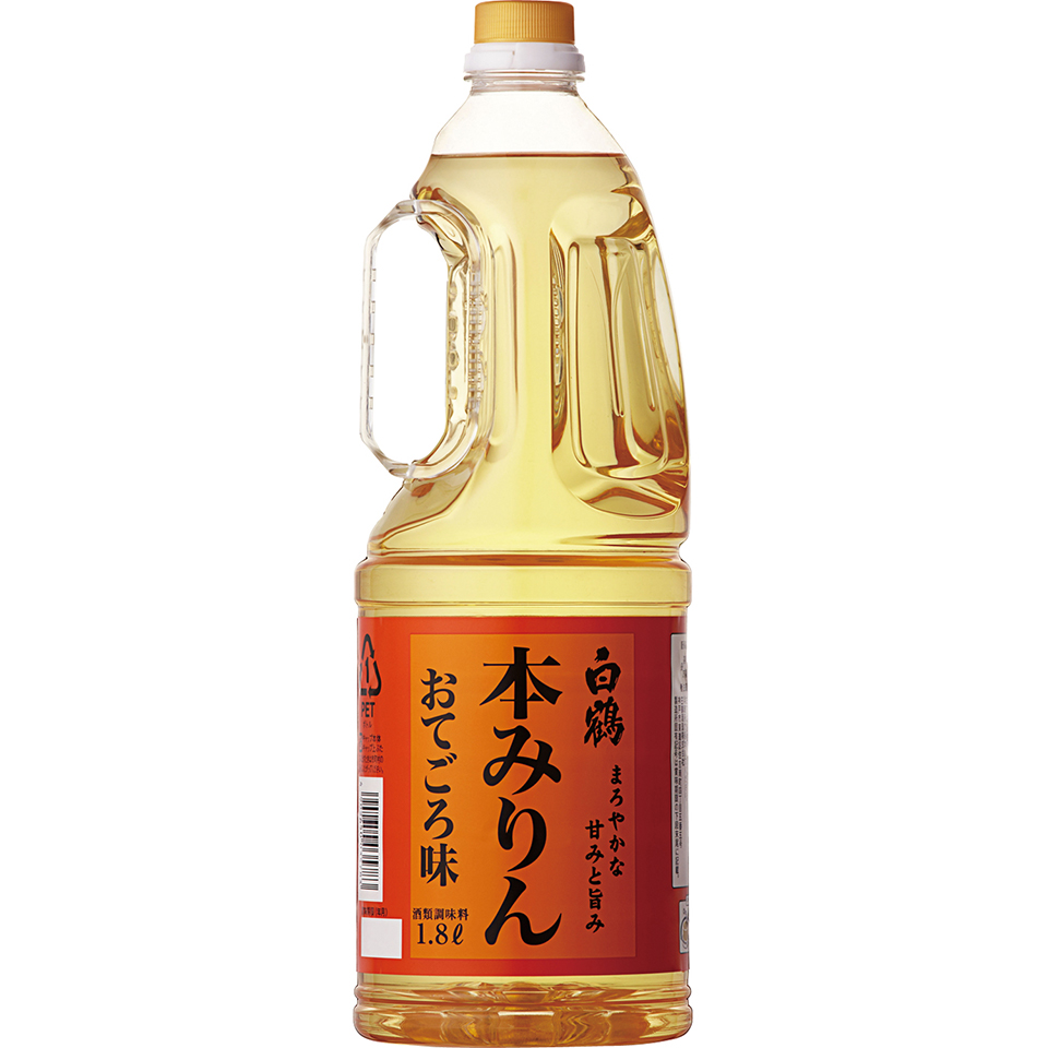 白鶴 本みりん おてごろ味 ペットボトル | みりん／発酵調味料 | | 料理酒・みりん | 商品ラインアップ | 白鶴酒造株式会社