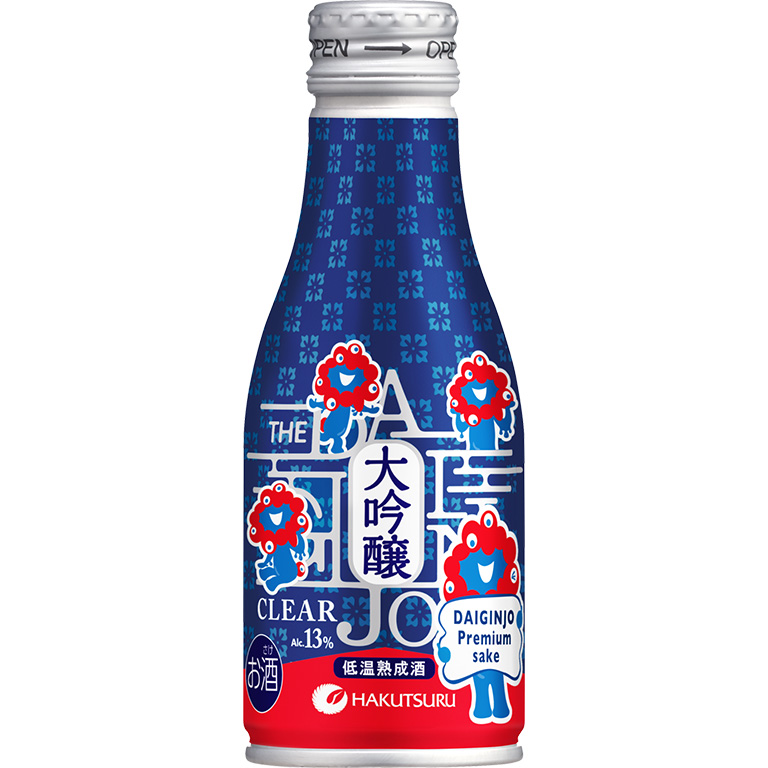 白鶴 THE大吟醸CLEAR ボトル缶（万博デザイン）